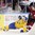 COLOGNE, GERMANY - MAY 11: Sweden's Gabriel Landeskog #92 gets tripped up by Latvia's Kaspars Daugavins #16 during preliminary round action at the 2017 IIHF Ice Hockey World Championship. (Photo by Andre Ringuette/HHOF-IIHF Images)

